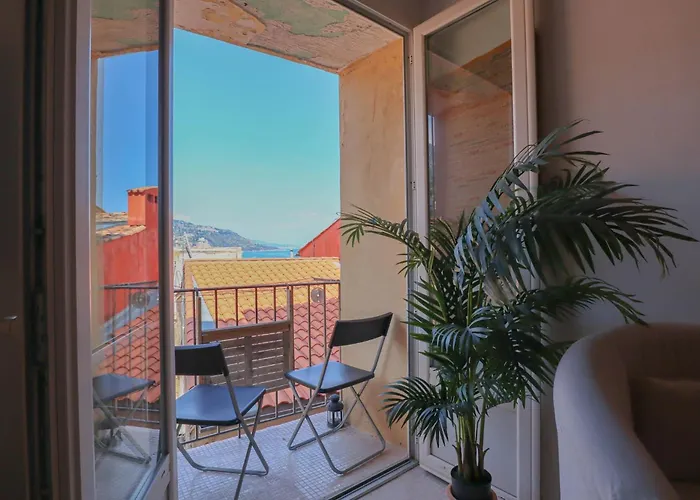 \'La Belle Vue Mer\' Cozy Appartement, Centre, Plage